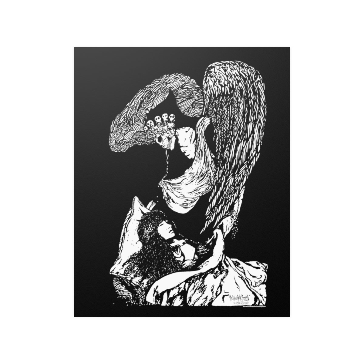 The Angel Of Death by The Wounded Society Poster Prints (210gsm) - Image 10