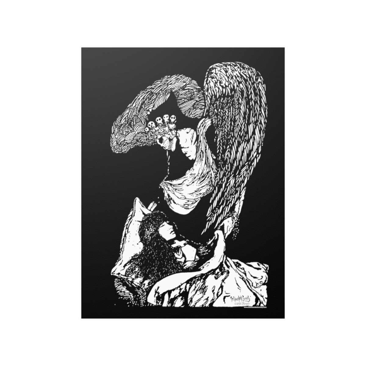 The Angel Of Death by The Wounded Society Poster Prints (210gsm) - Image 13