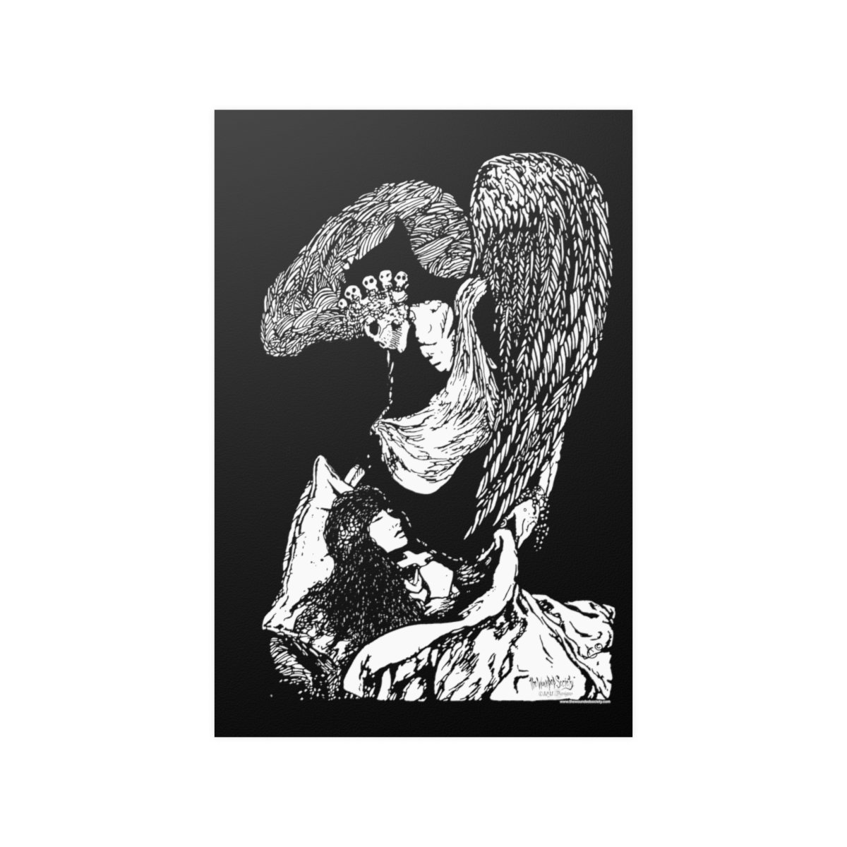 The Angel Of Death by The Wounded Society Poster Prints (210gsm) - Image 16