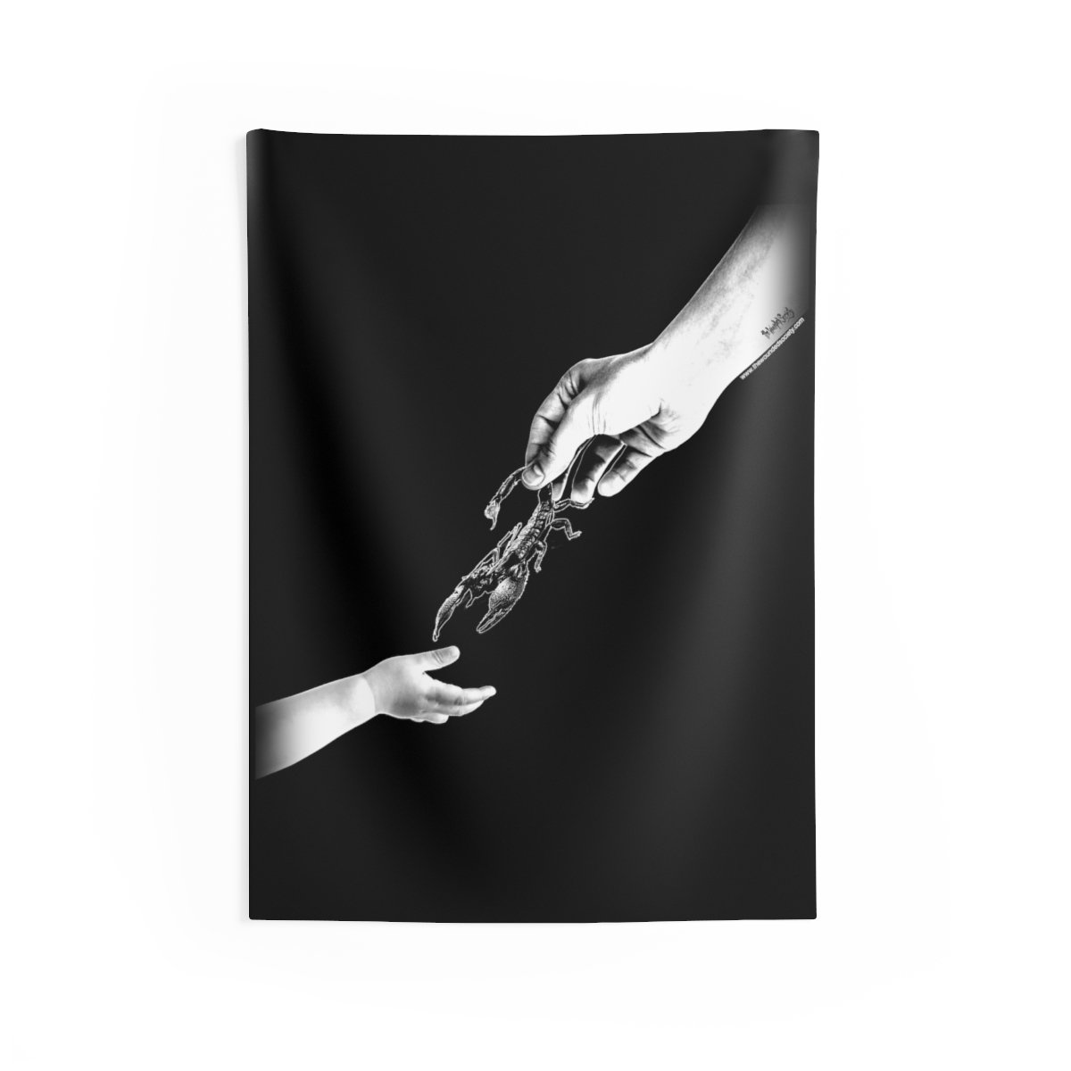The Scorpion by The Wounded Society Indoor Wall Tapestries - Image 2