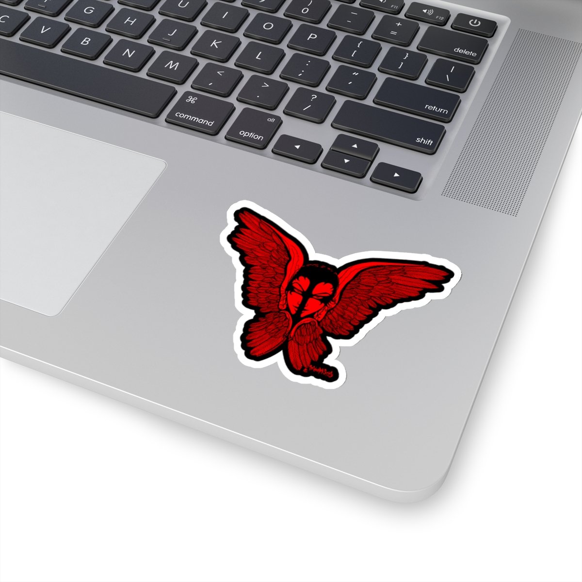 The Seraphim by The Wounded Society (Red) Die Cut Stickers - Image 8