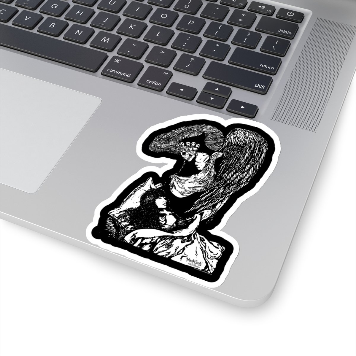 The Angel Of Death by The Wounded Society Die Cut Stickers - Image 11