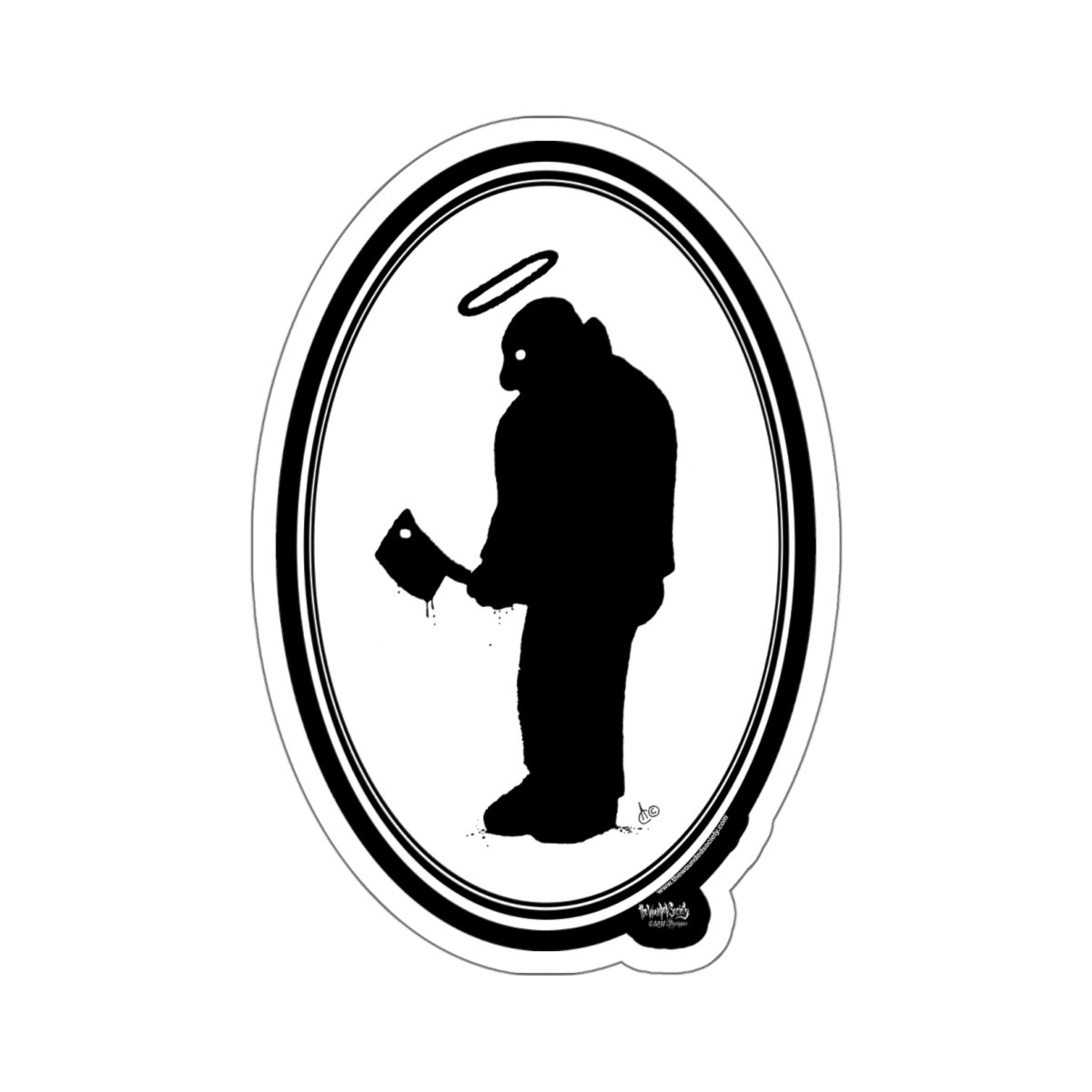 The Killer by The Wounded Society Die Cut Stickers - Image 2