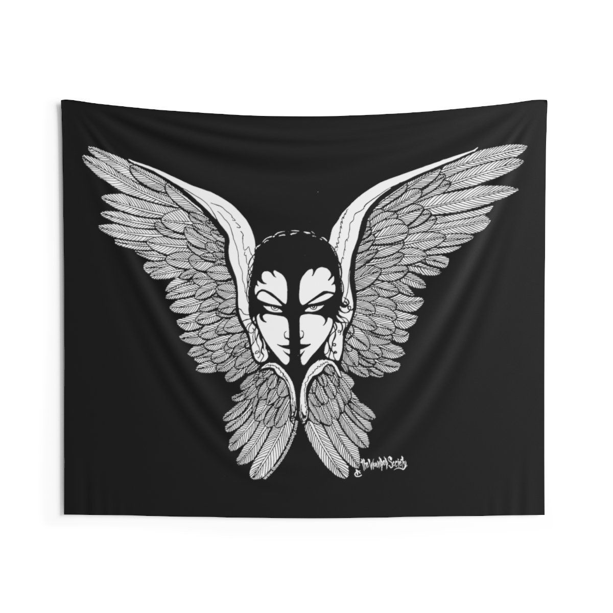 The Seraphim by The Wounded Society Indoor Wall Tapestries - Image 3