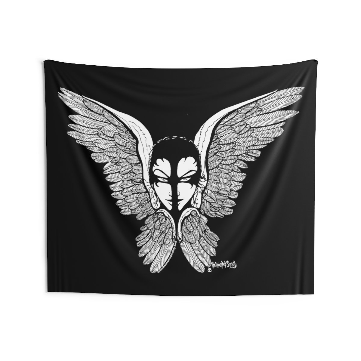 The Seraphim by The Wounded Society Indoor Wall Tapestries - Image 4