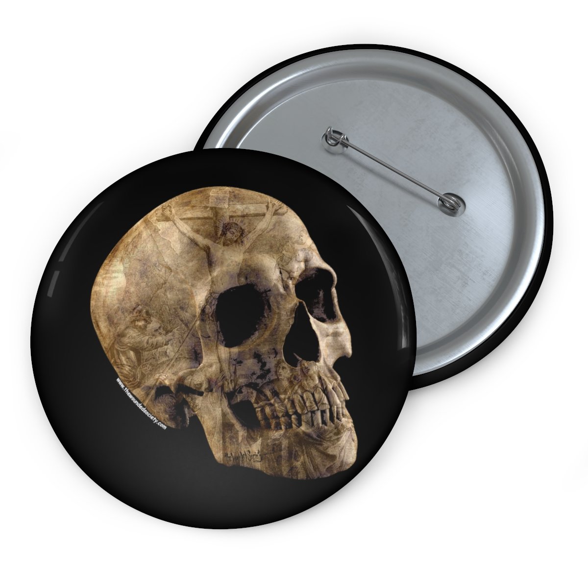 Golgotha I Color Edition by The Wounded Society Pin Buttons