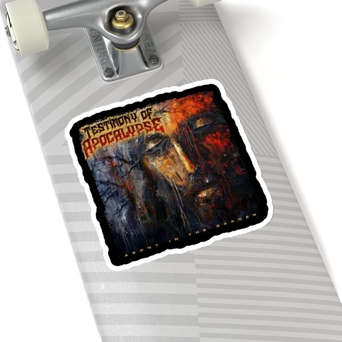 Testimony Of Apocalypse - Agony In The Garden (Album Version) Die Cut Stickers