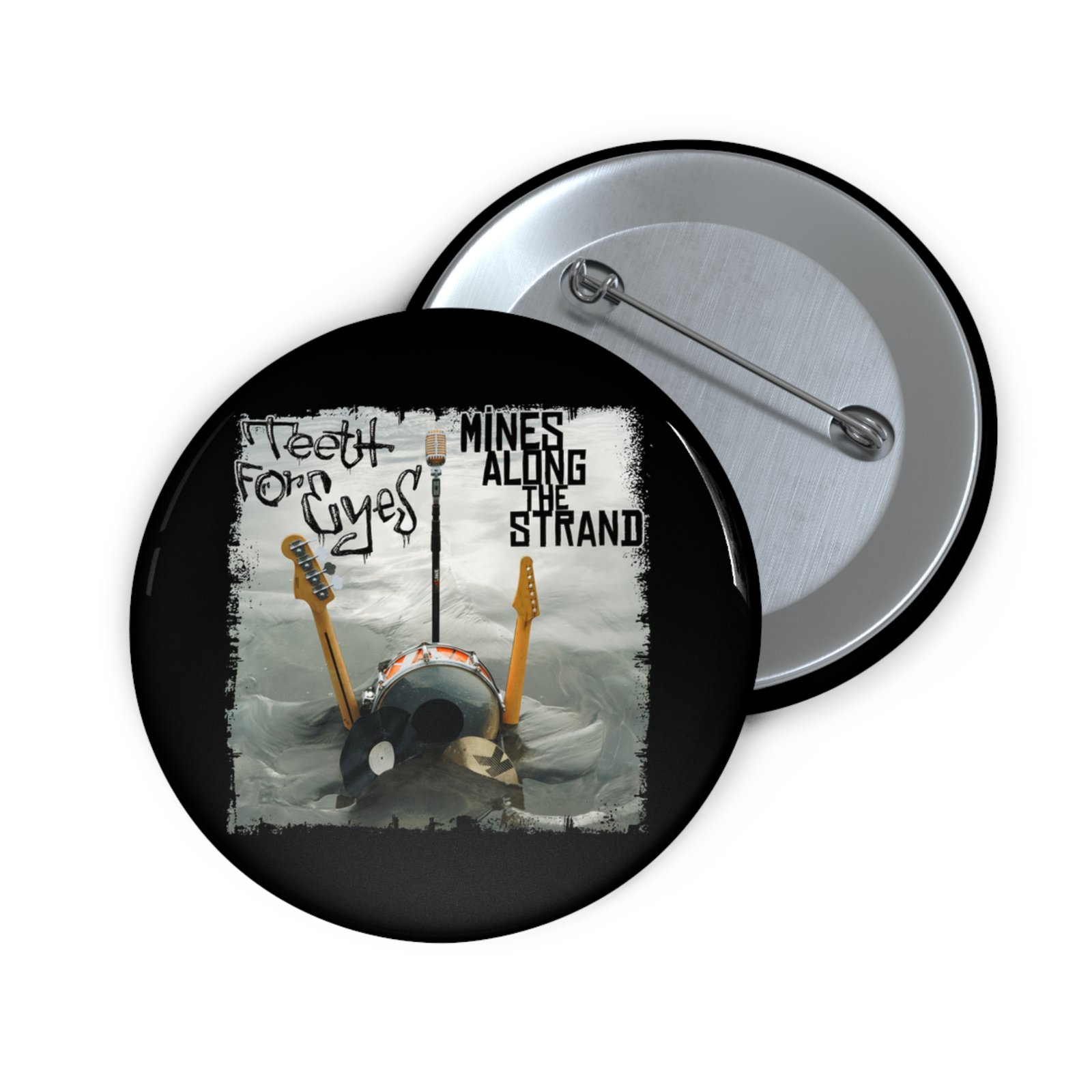 Teeth For Eyes - Mines Along The Strand Pin Buttons - Image 5