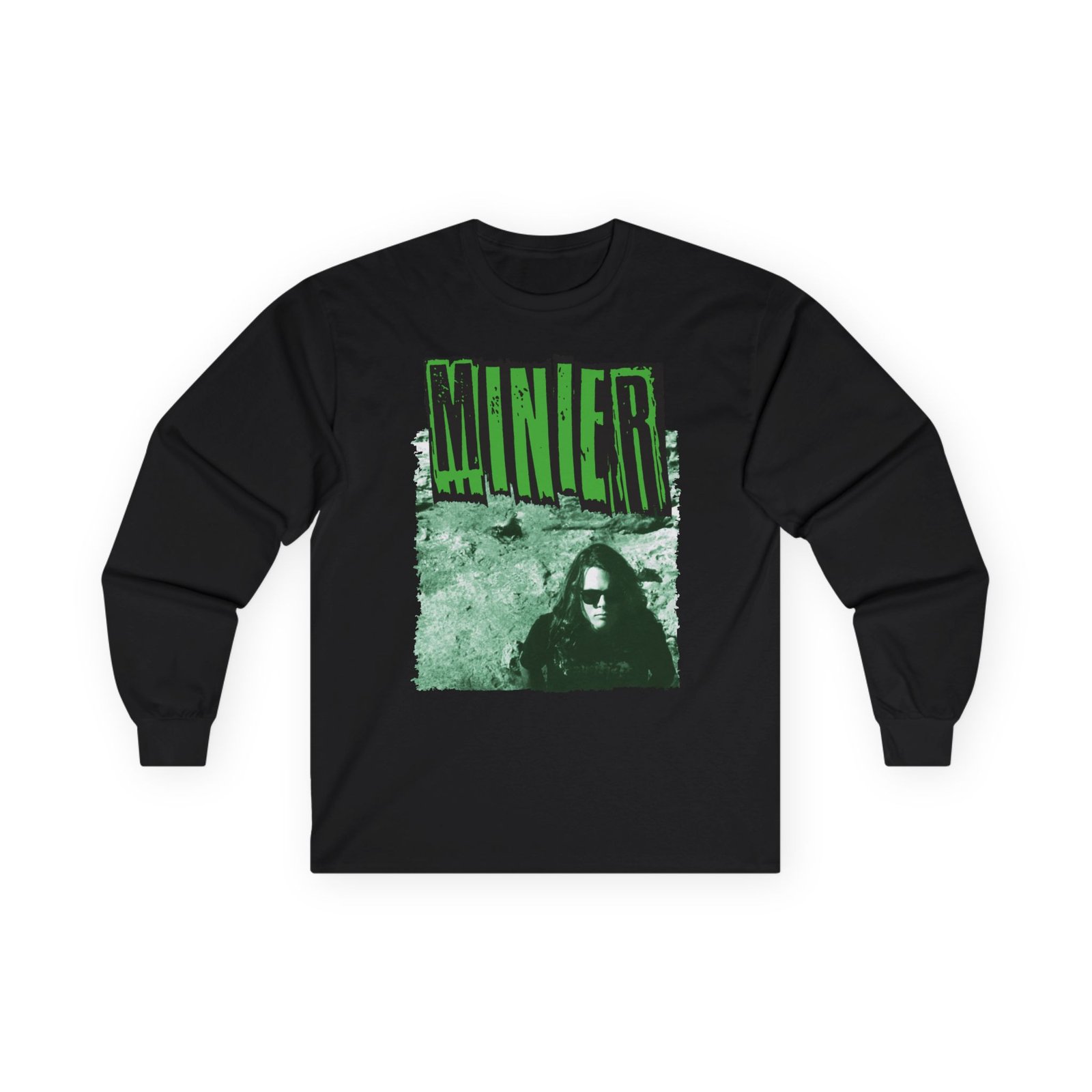 Minier Green Cover Long Sleeve Tshirt