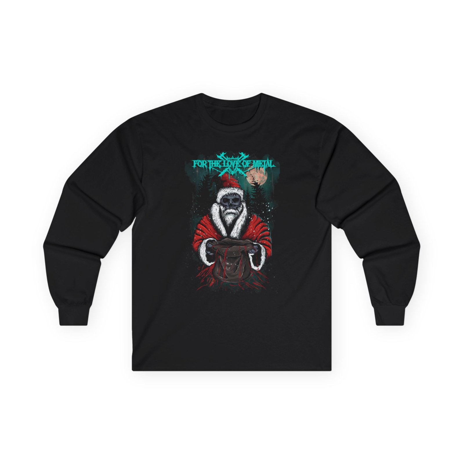 For The Love Of Metal - Christmas Long Sleeve Tshirt