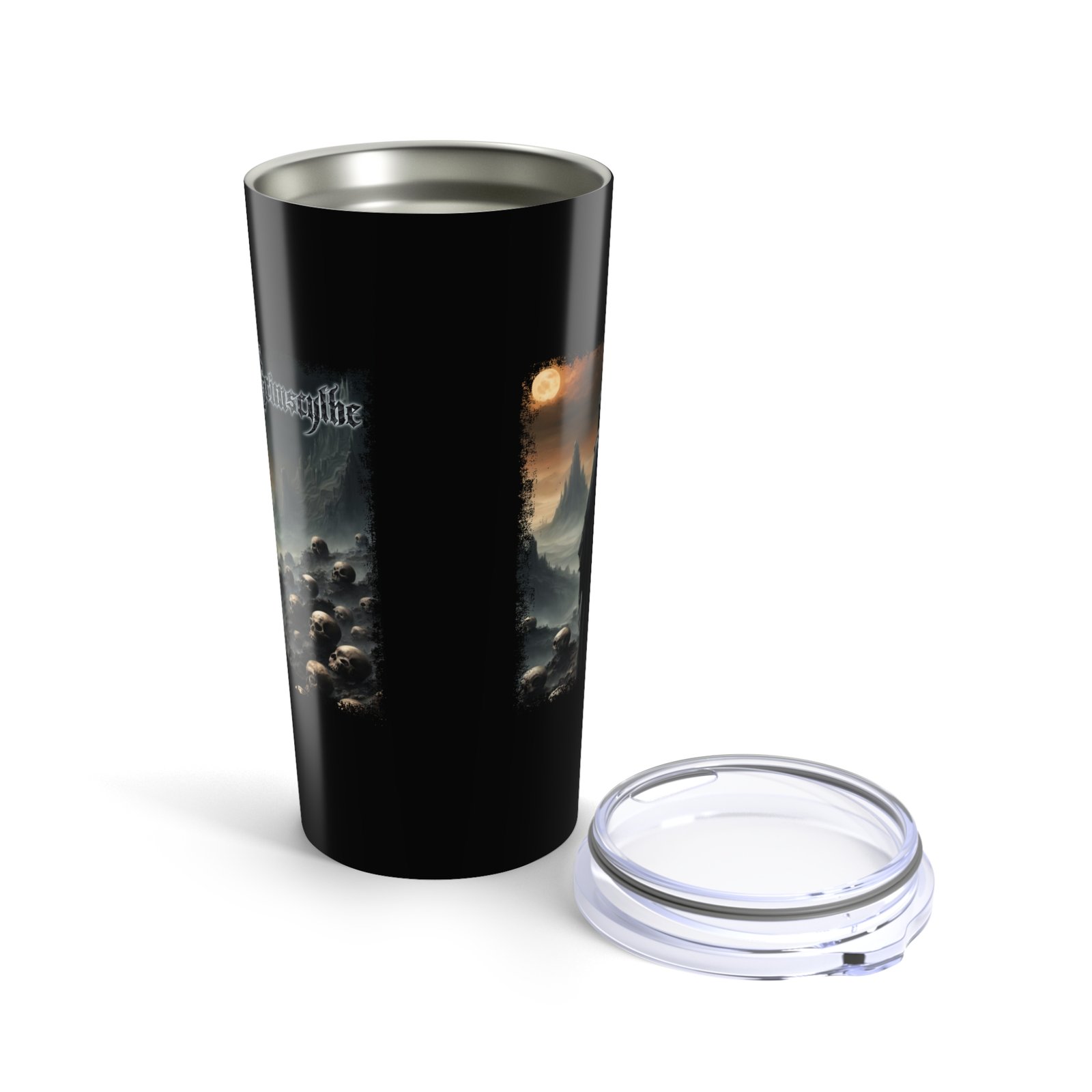 Grimscythe - Of Malign Intent (The Charon Collective) 20oz Stainless Steel Tumbler - Image 3