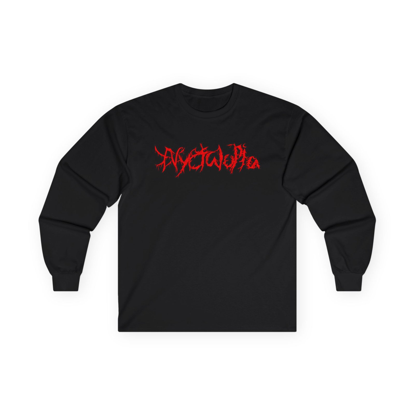 Nyctalopia Logo Long Sleeve Tshirt