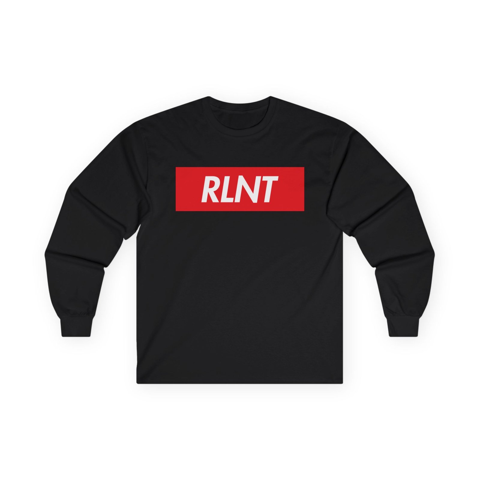 Relent Red/White Logo Long Sleeve Tshirt