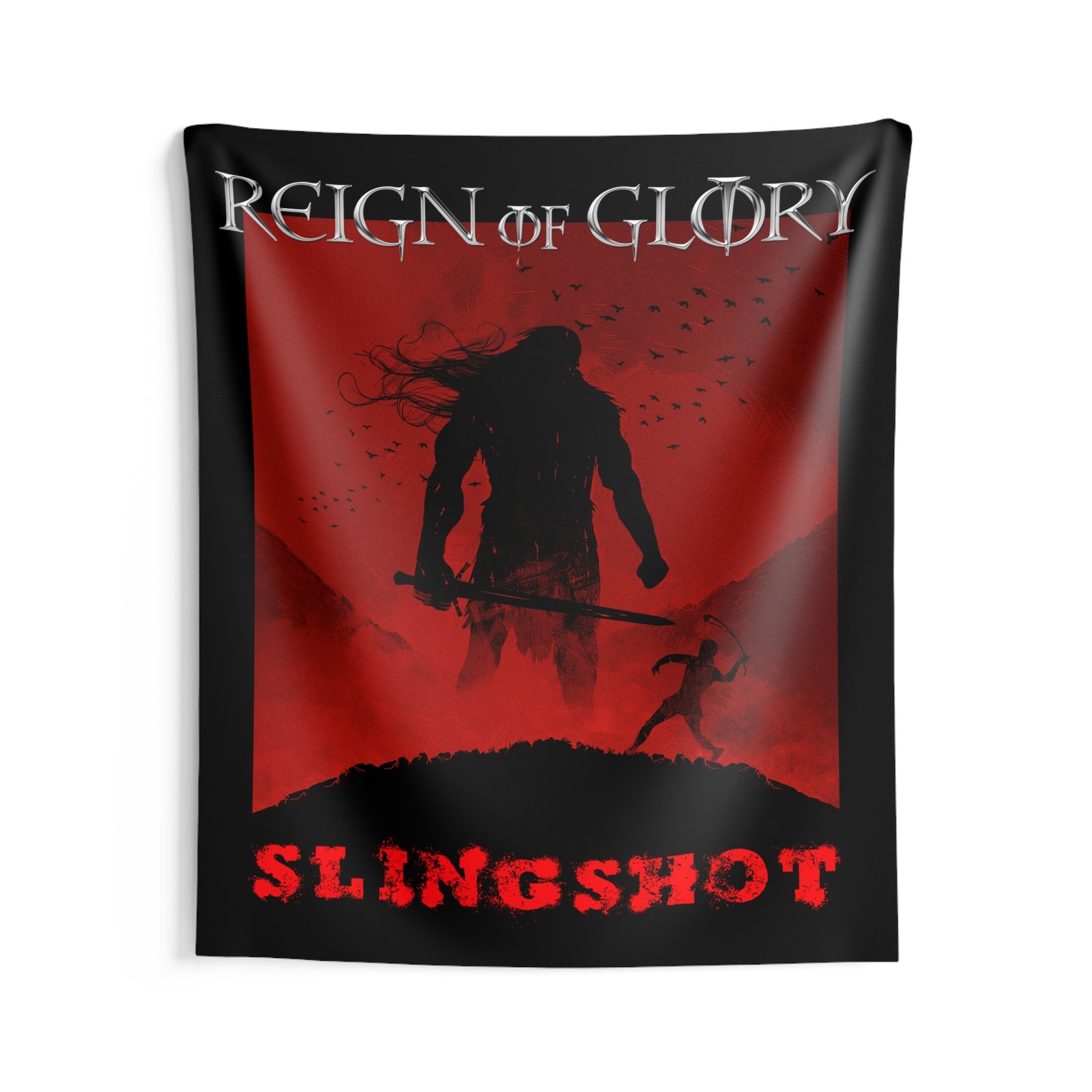 Reign Of Glory - Slingshot Indoor Wall Tapestries