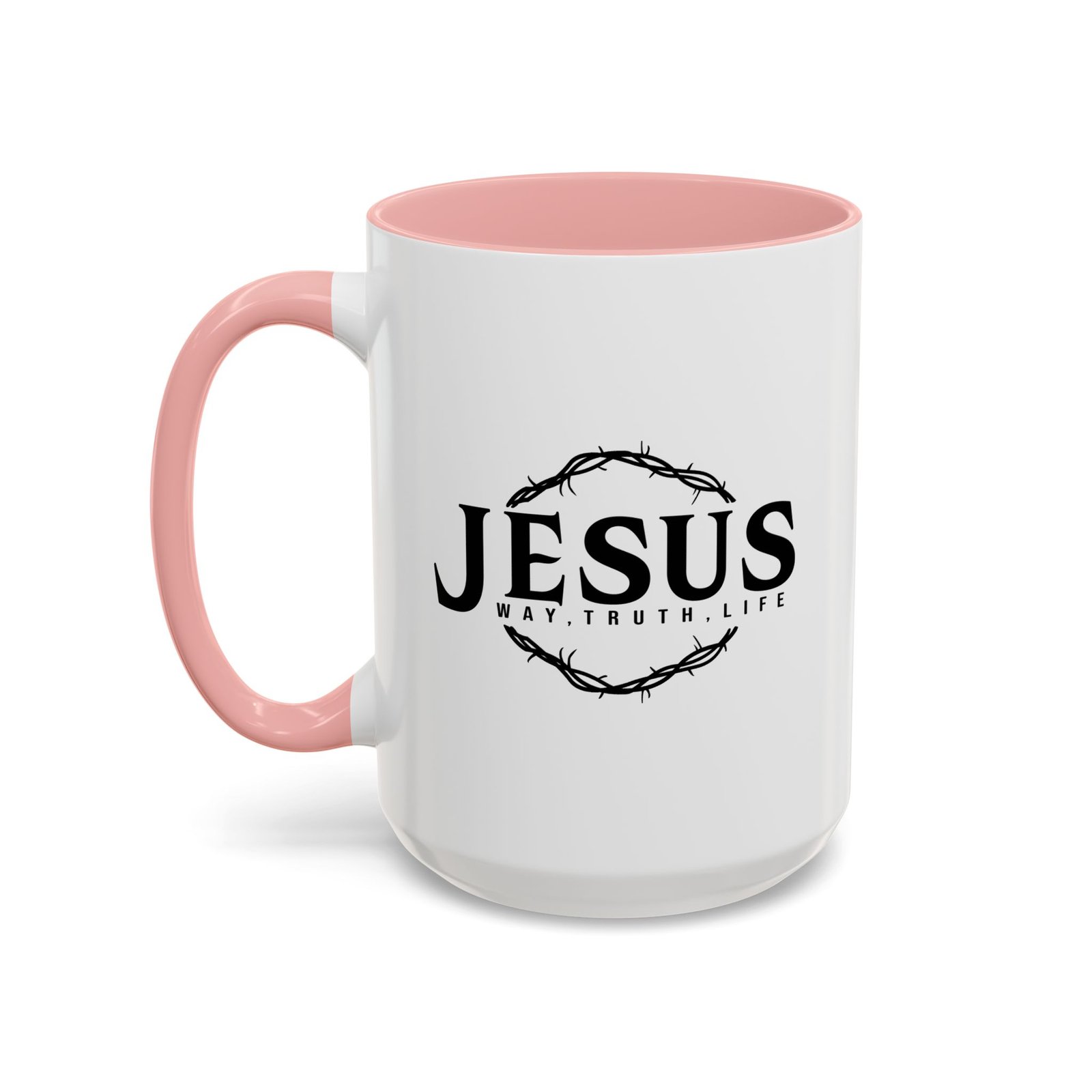 Jesus is The Way by Holy Cow Accent Coffee Mug (11, 15oz)