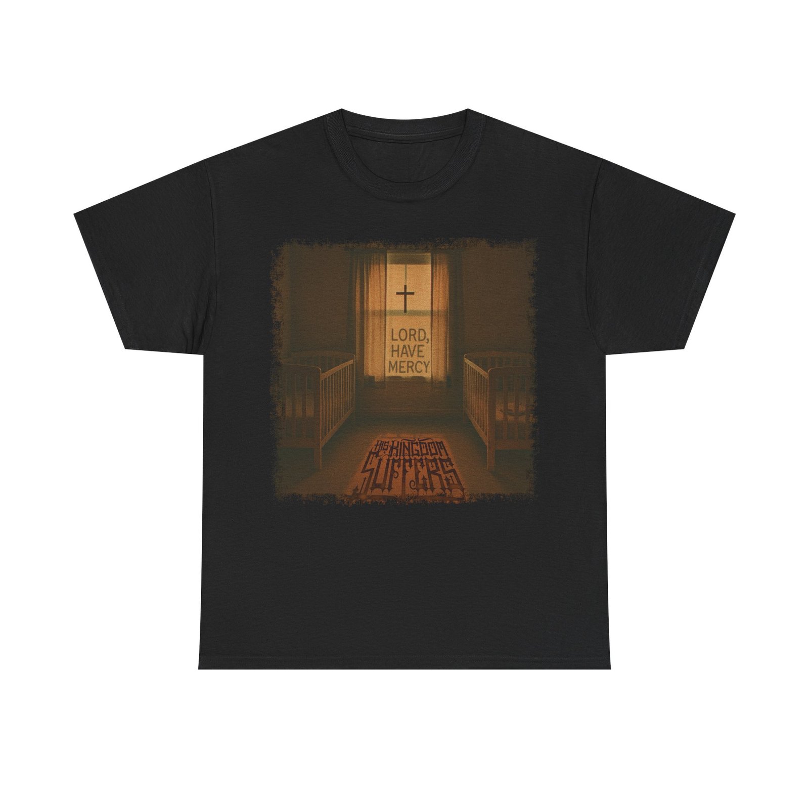 His Kingdom Suffers - Lord, Have Mercy (The Charon Collective) Short Sleeve Tshirt