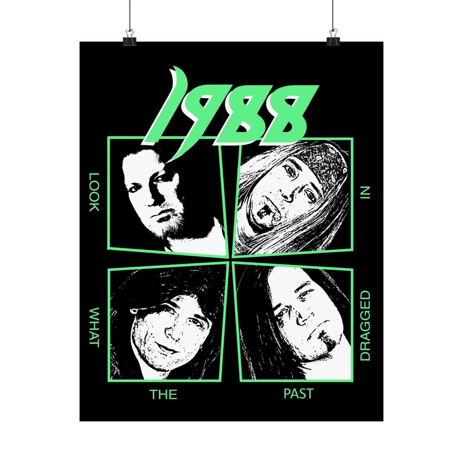 1988 - Look What The Past Dragged In Poster Prints (210gsm) - Image 14