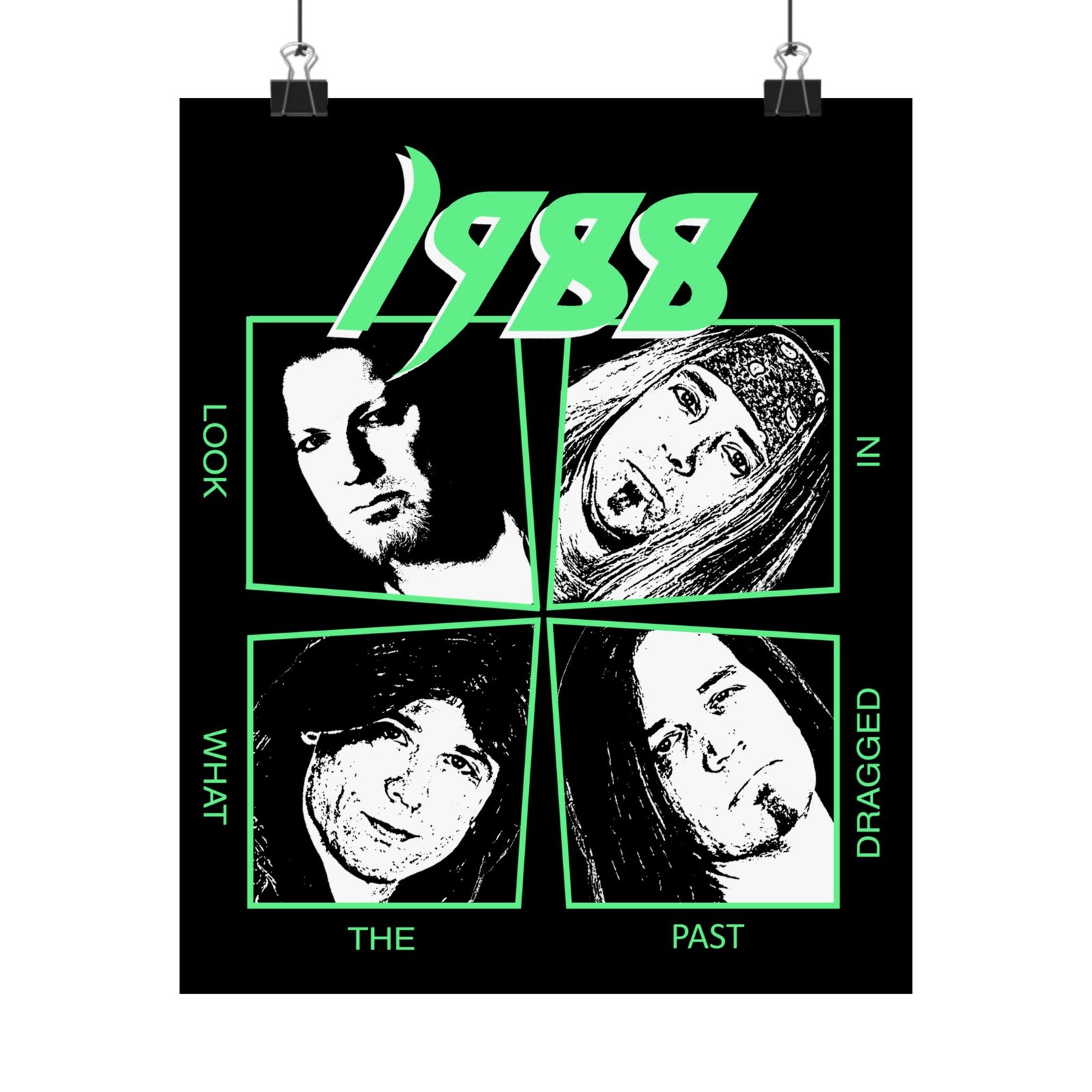 1988 - Look What The Past Dragged In Poster Prints (210gsm) - Image 2