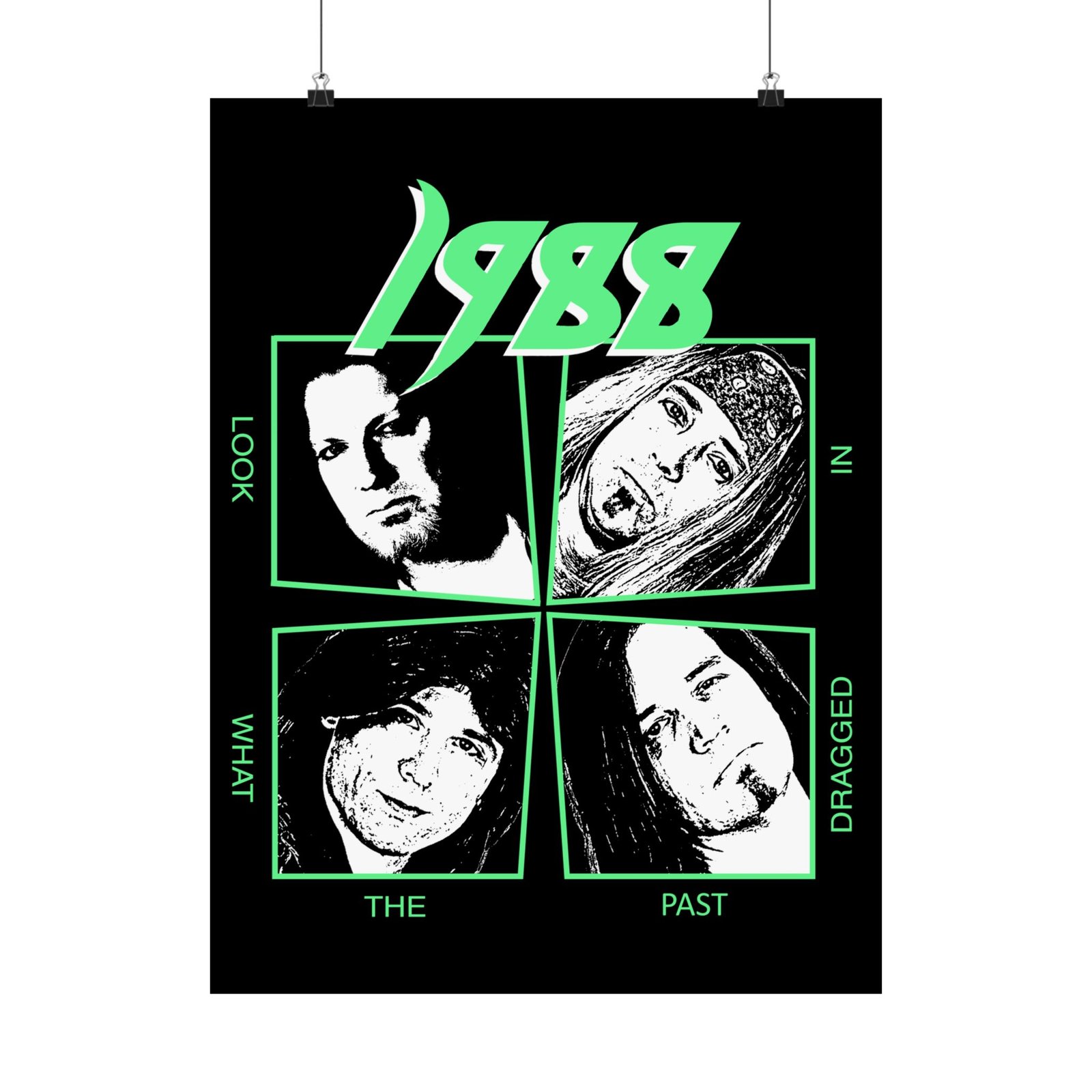 1988 - Look What The Past Dragged In Poster Prints (210gsm) - Image 18