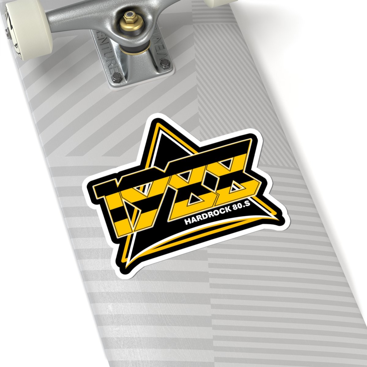 1988 Stryped Logo Die Cut Stickers