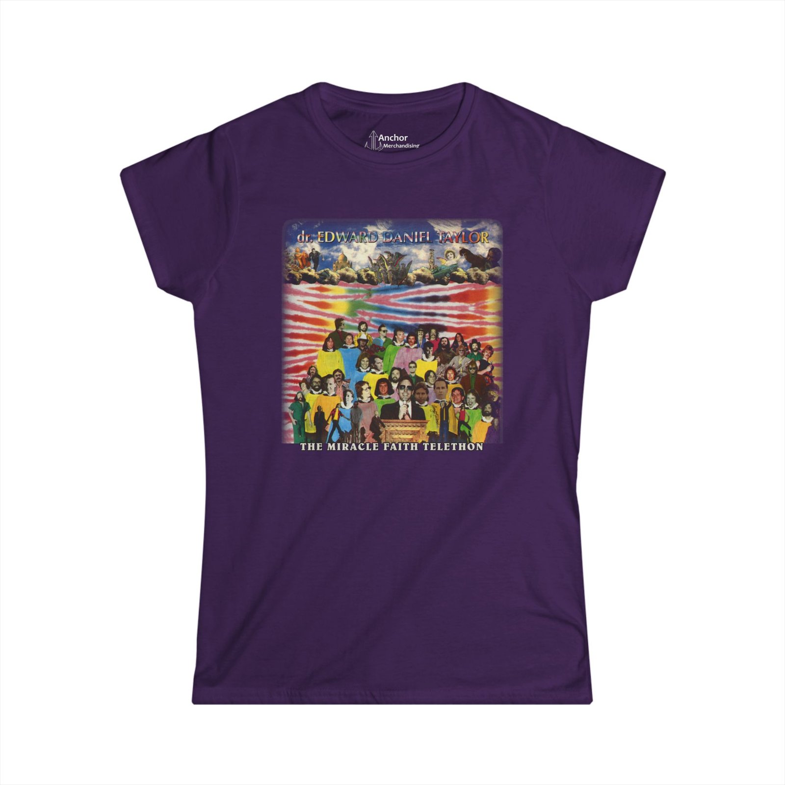 dr. Edward Daniel Taylor - The Miracle Faith Telethon Women's Short Sleeve Tshirt