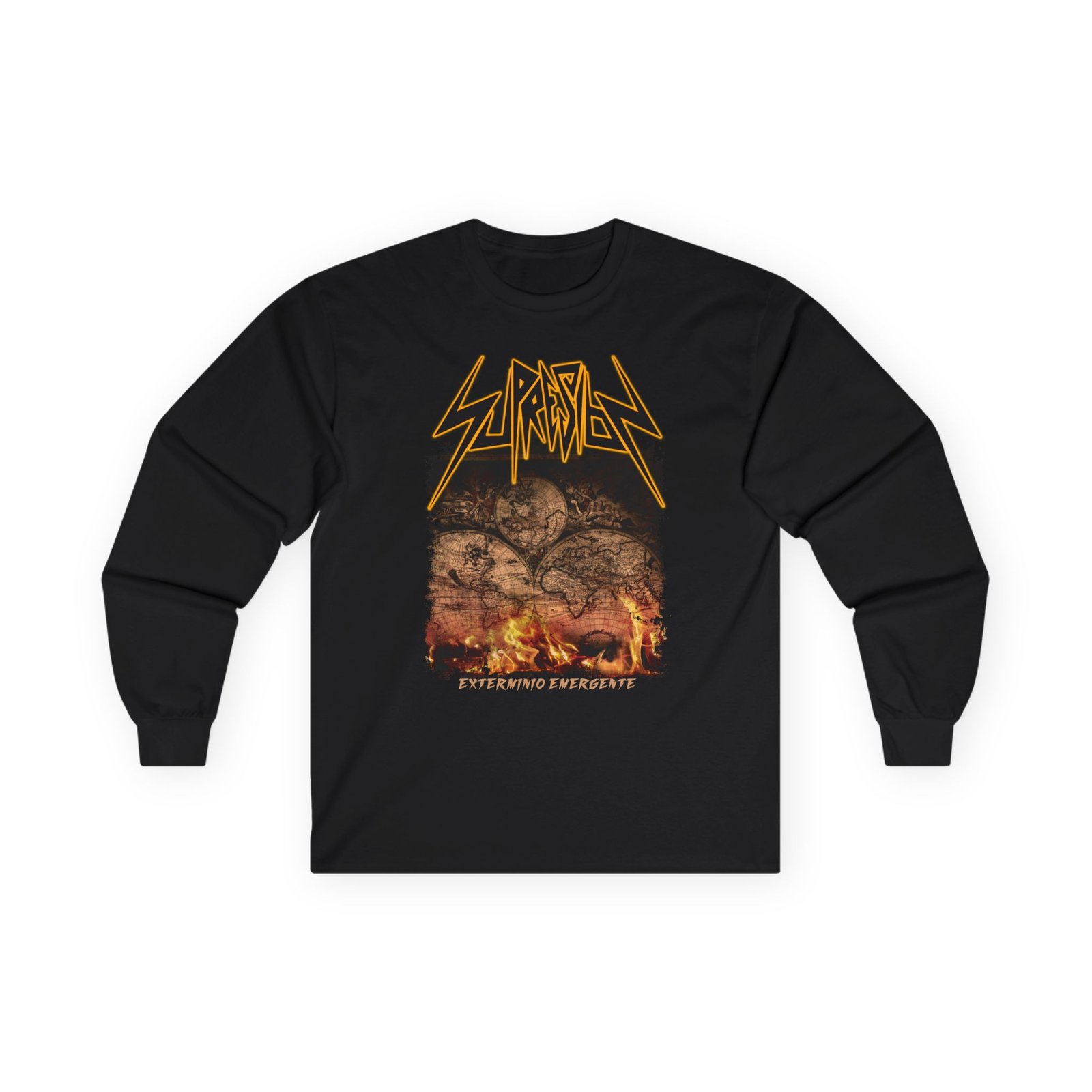 Supresion - Exterminio Emergente Long Sleeve Tshirt