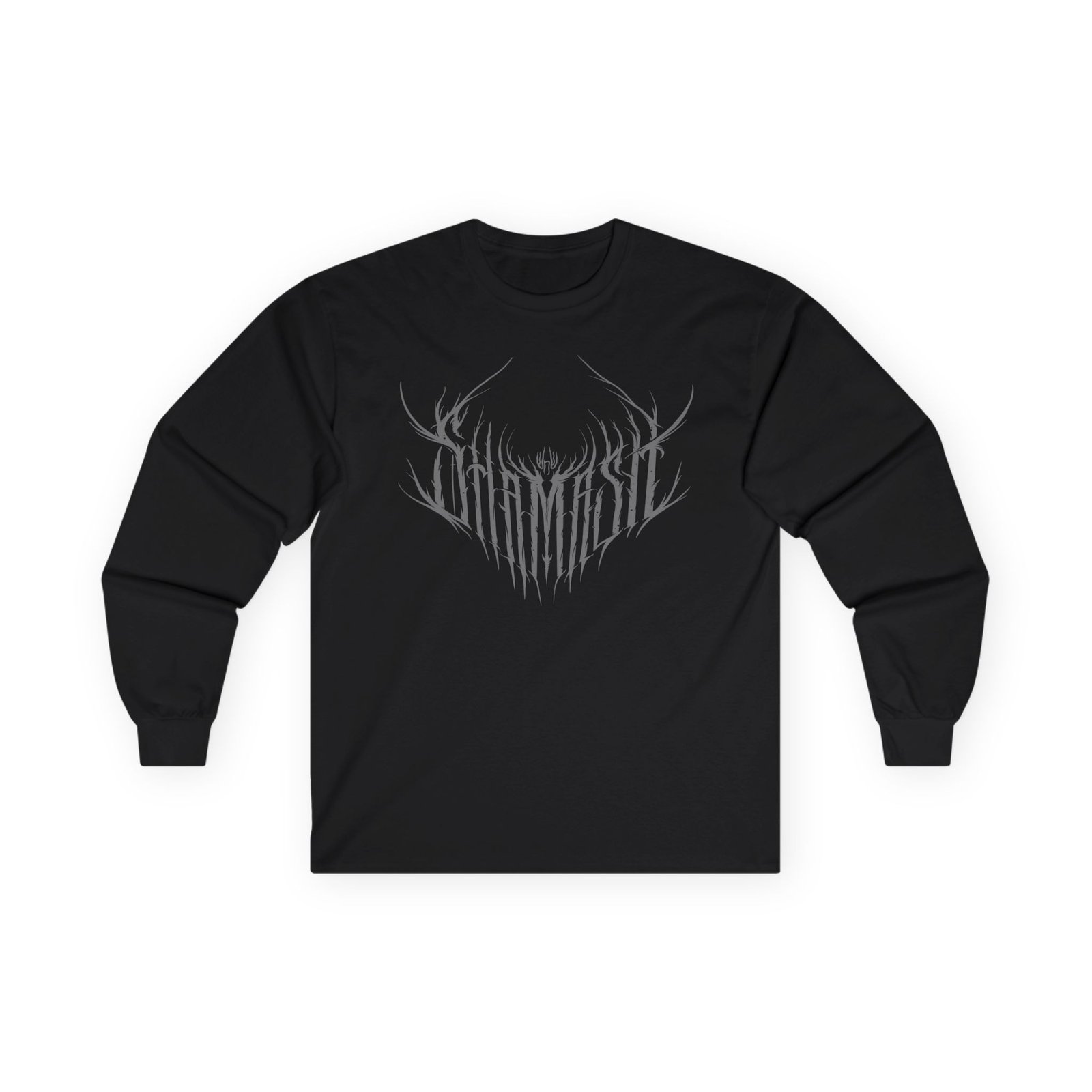 Shamash Logo (Grey) Long Sleeve Tshirt