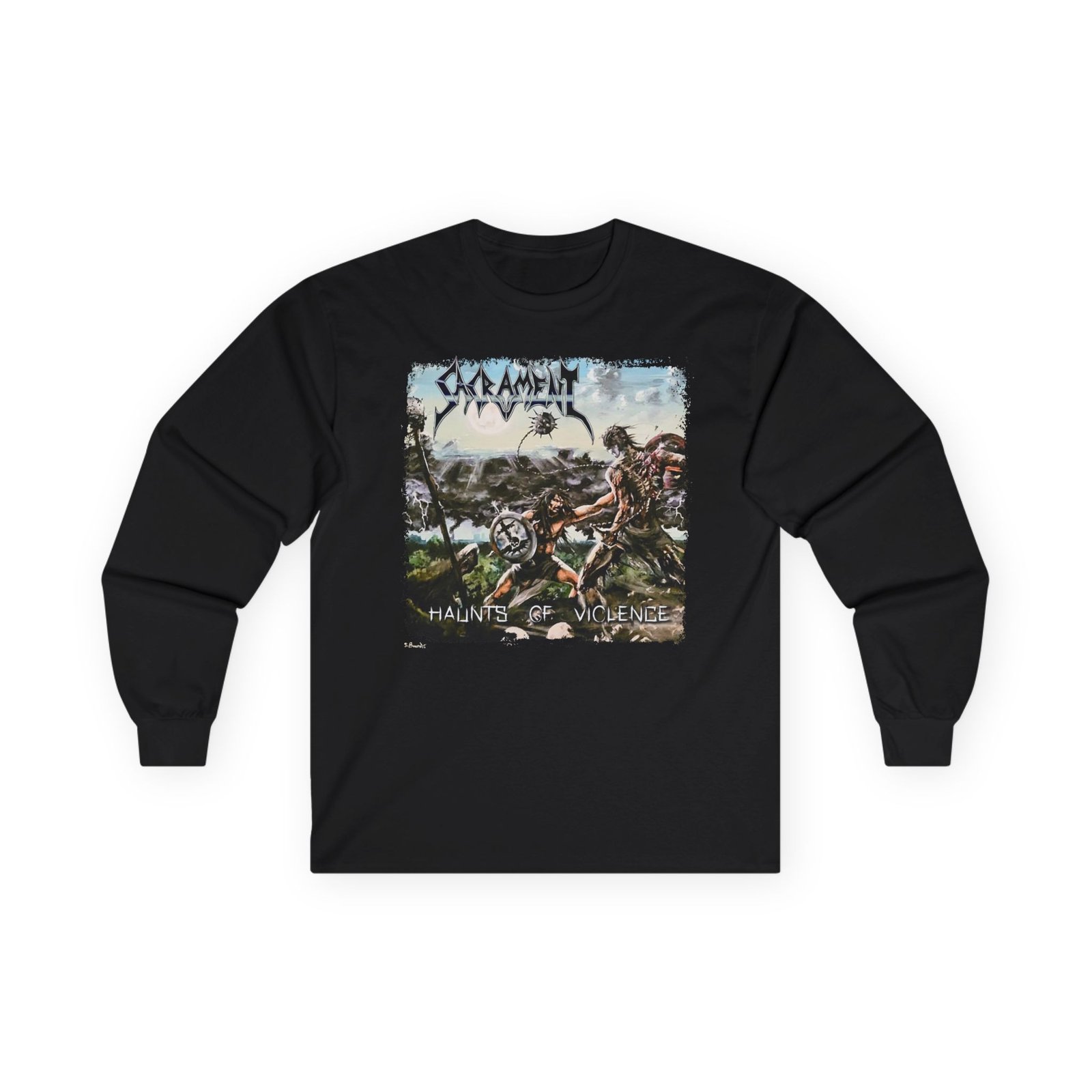 Sacrament - Haunts Of Violence 2022 Version Long Sleeve Tshirt