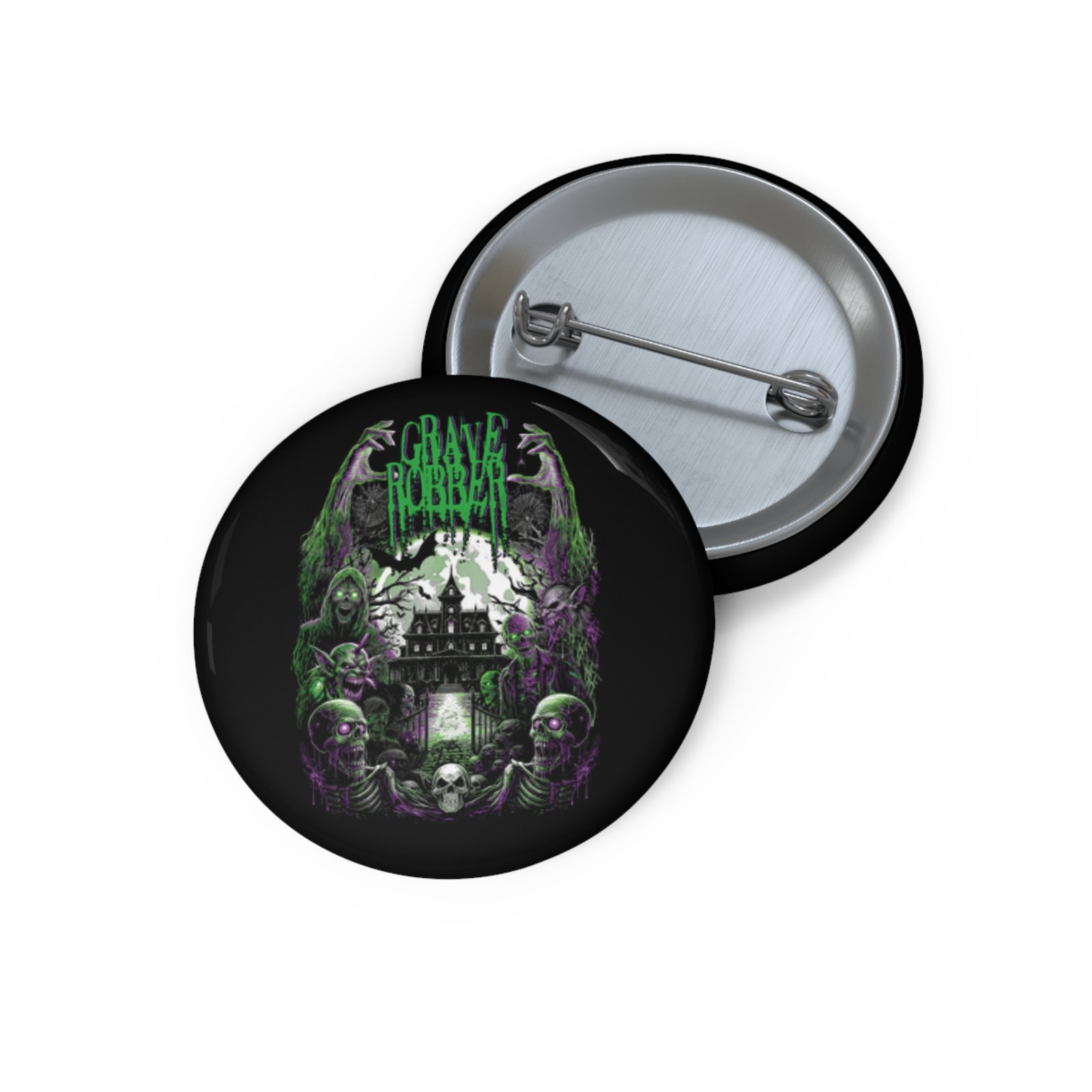 Grave Robber - XX Years Pin Buttons