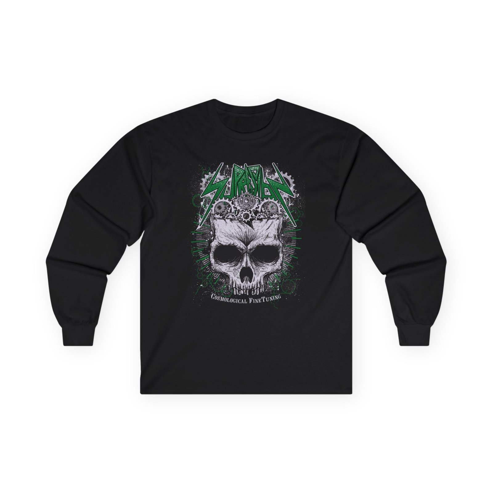 Supresion - Cosmological Fine Tuning (Green) Long Sleeve Tshirt
