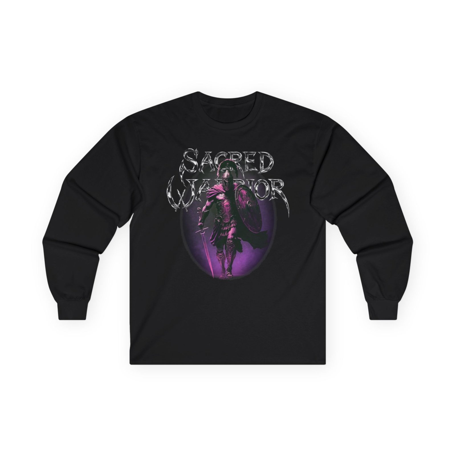 Sacred Warrior - Warrior II Long Sleeve Tshirt
