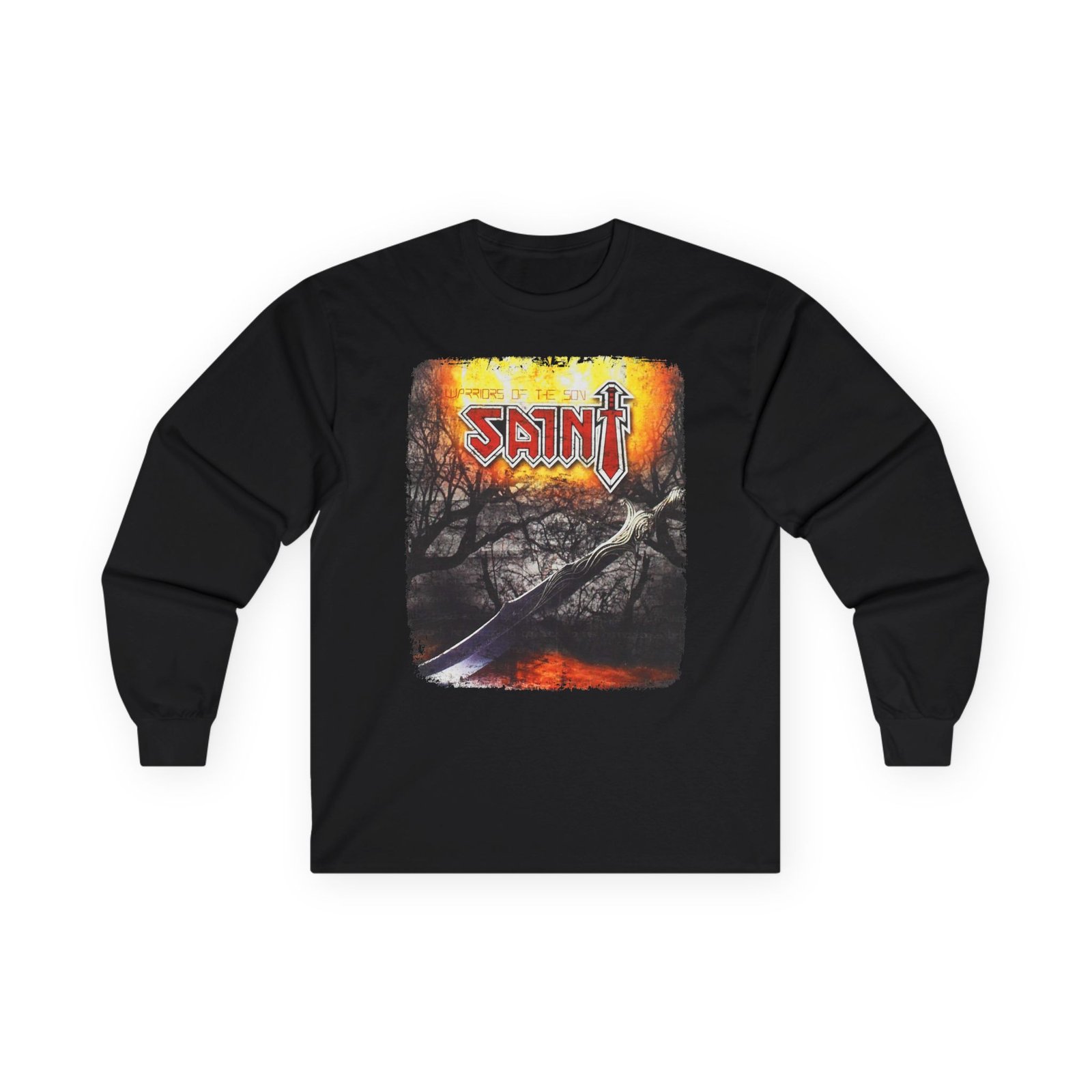 Saint - Warriors Of The Son Sword Version Long Sleeve Tshirt