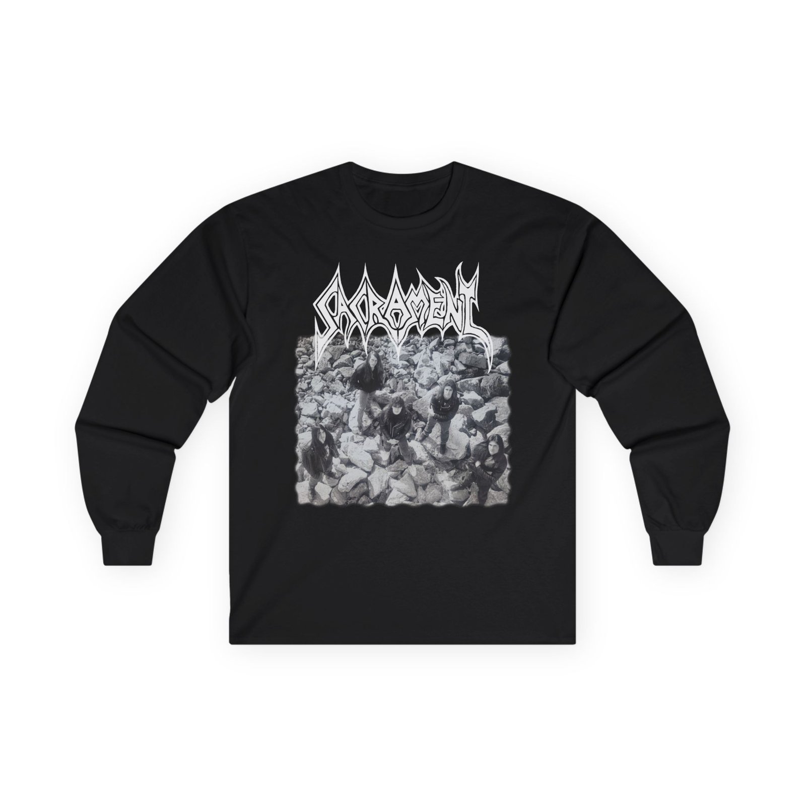 Sacrament Photo (Rocks) Long Sleeve Tshirt