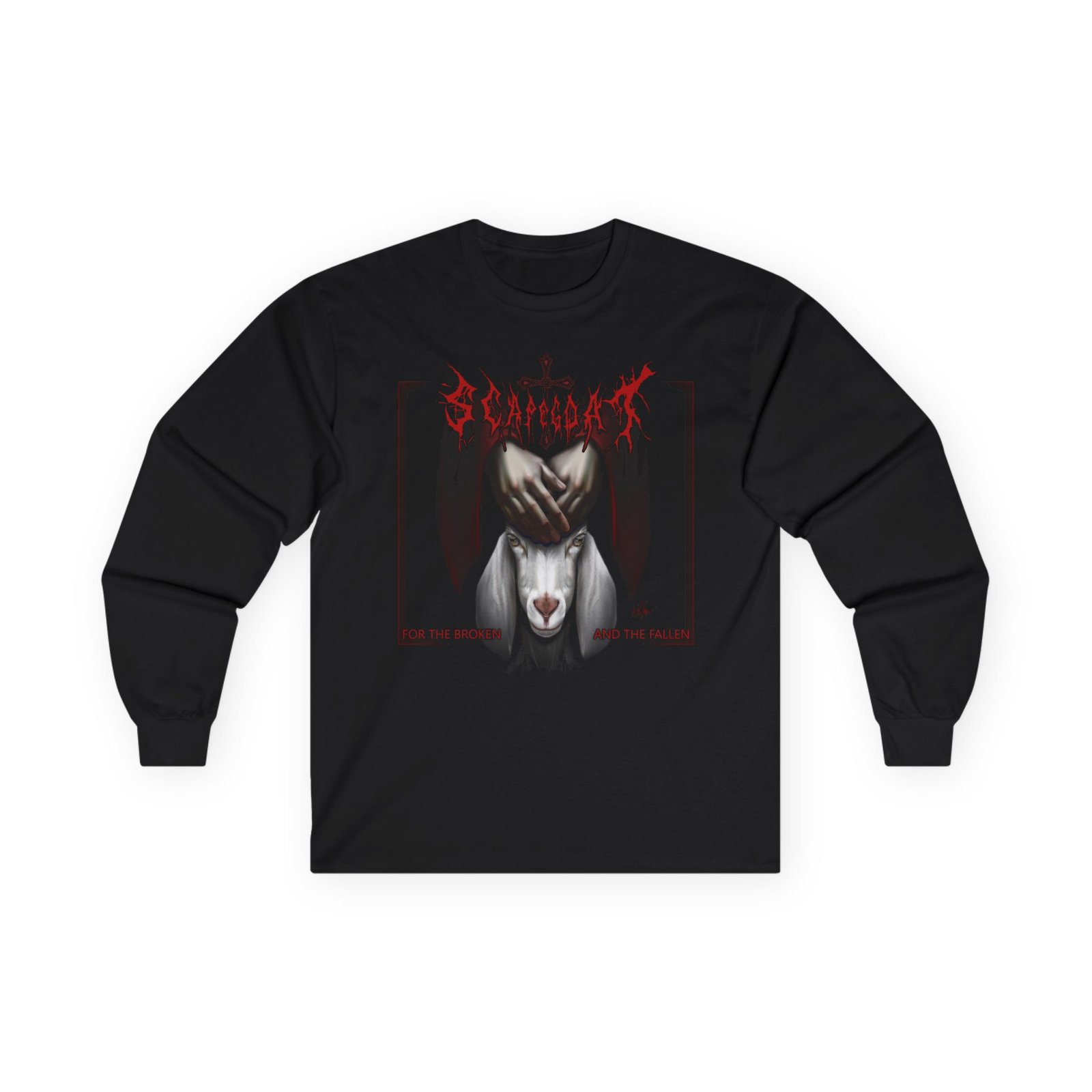 Scapegoat - For The Broken And The Fallen Long Sleeve Tshirt