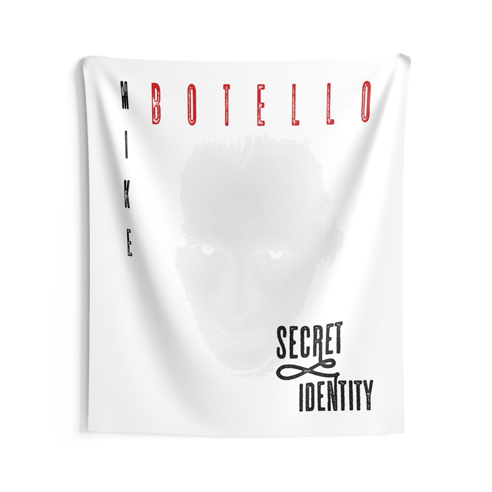 Mike Botello - Secret Identity Indoor Wall Tapestries