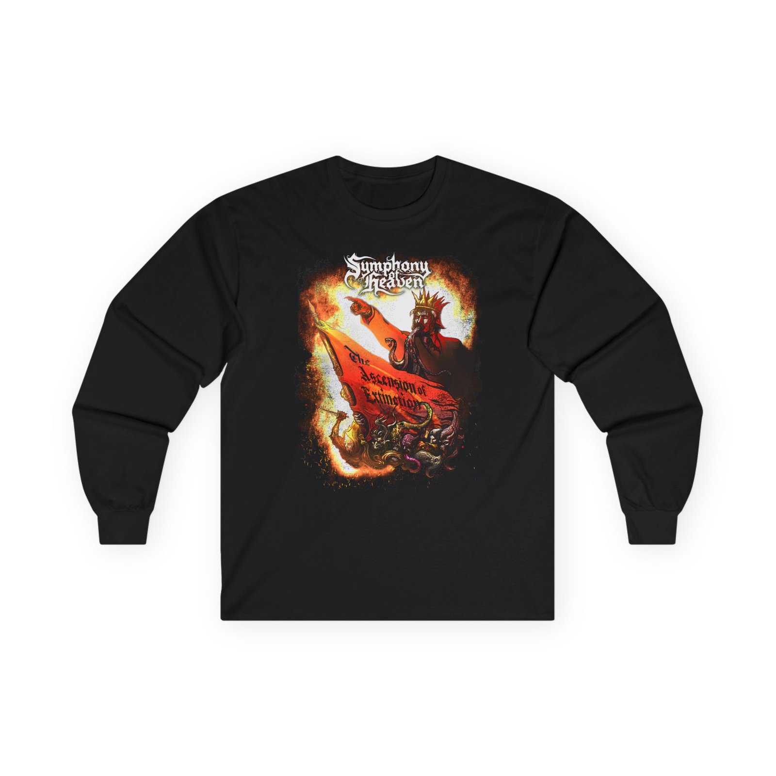 Symphony Of Heaven - The Ascension Of Extinction Long Sleeve Tshirt