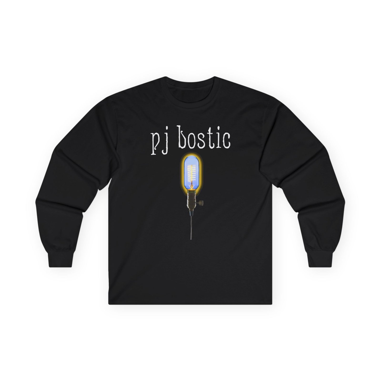 PJ Bostic - Light Bulb Long Sleeve Tshirt