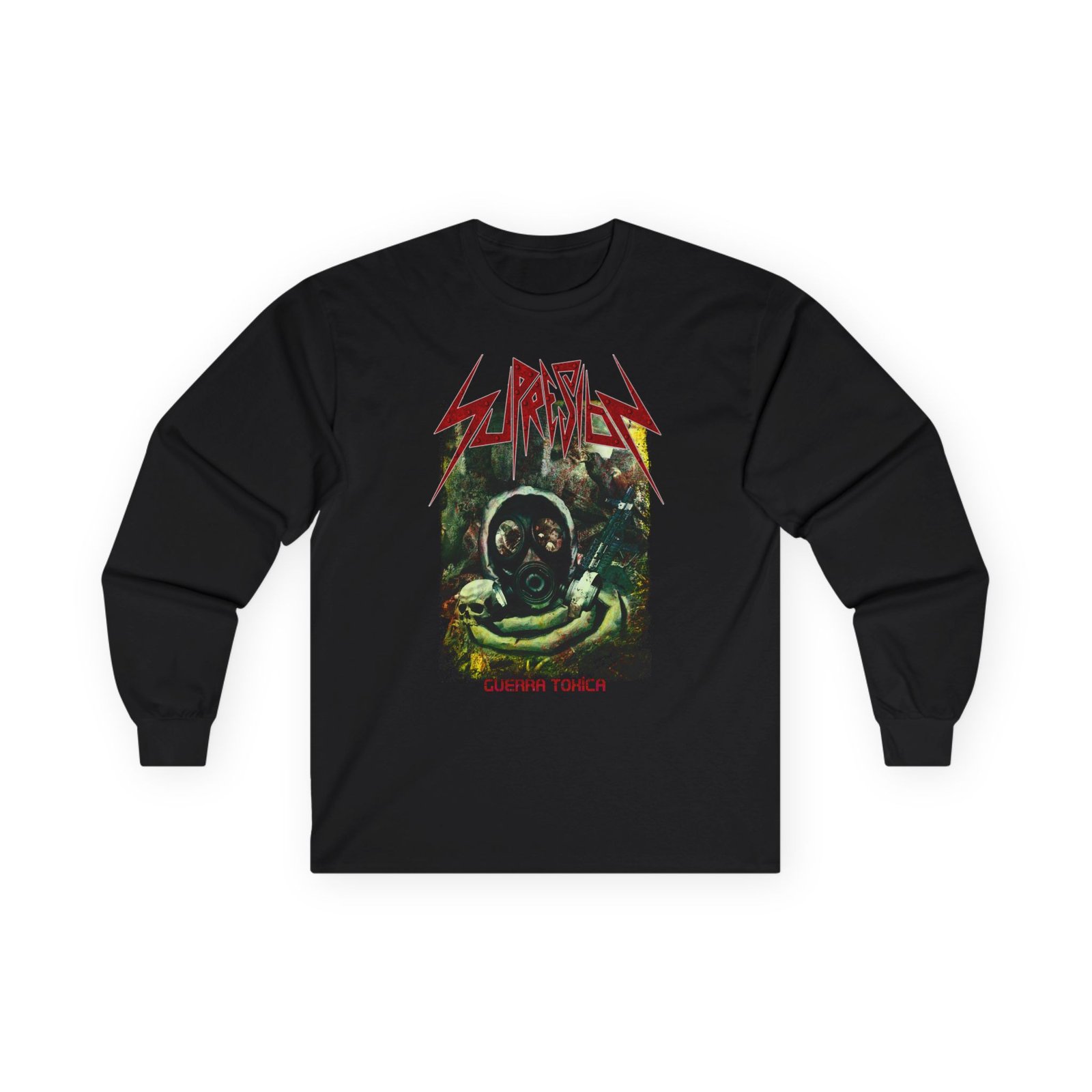Supresion - Guerra Toxica Long Sleeve Tshirt