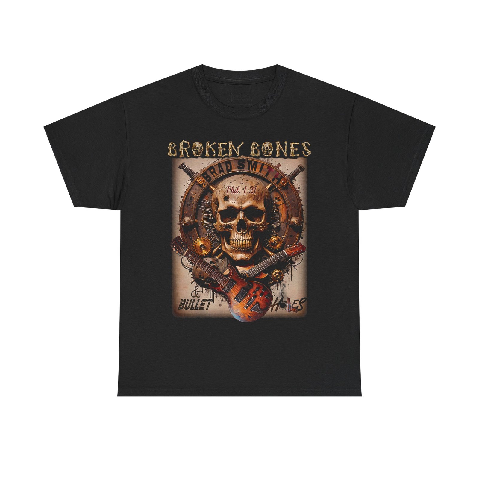 Brad Smith - Broken Bones And Bullet Holes Short Sleeve T-shirt