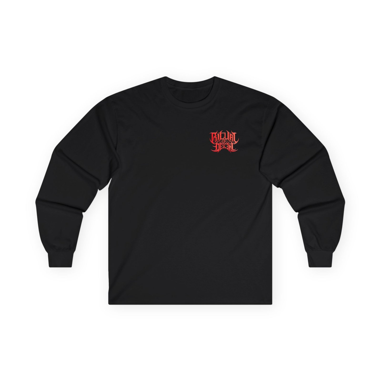 Ritual Of Descent - Death By Toll w/ Pocket Logo (The Charon Collective) Long Sleeve Tshirt (2-Sided)