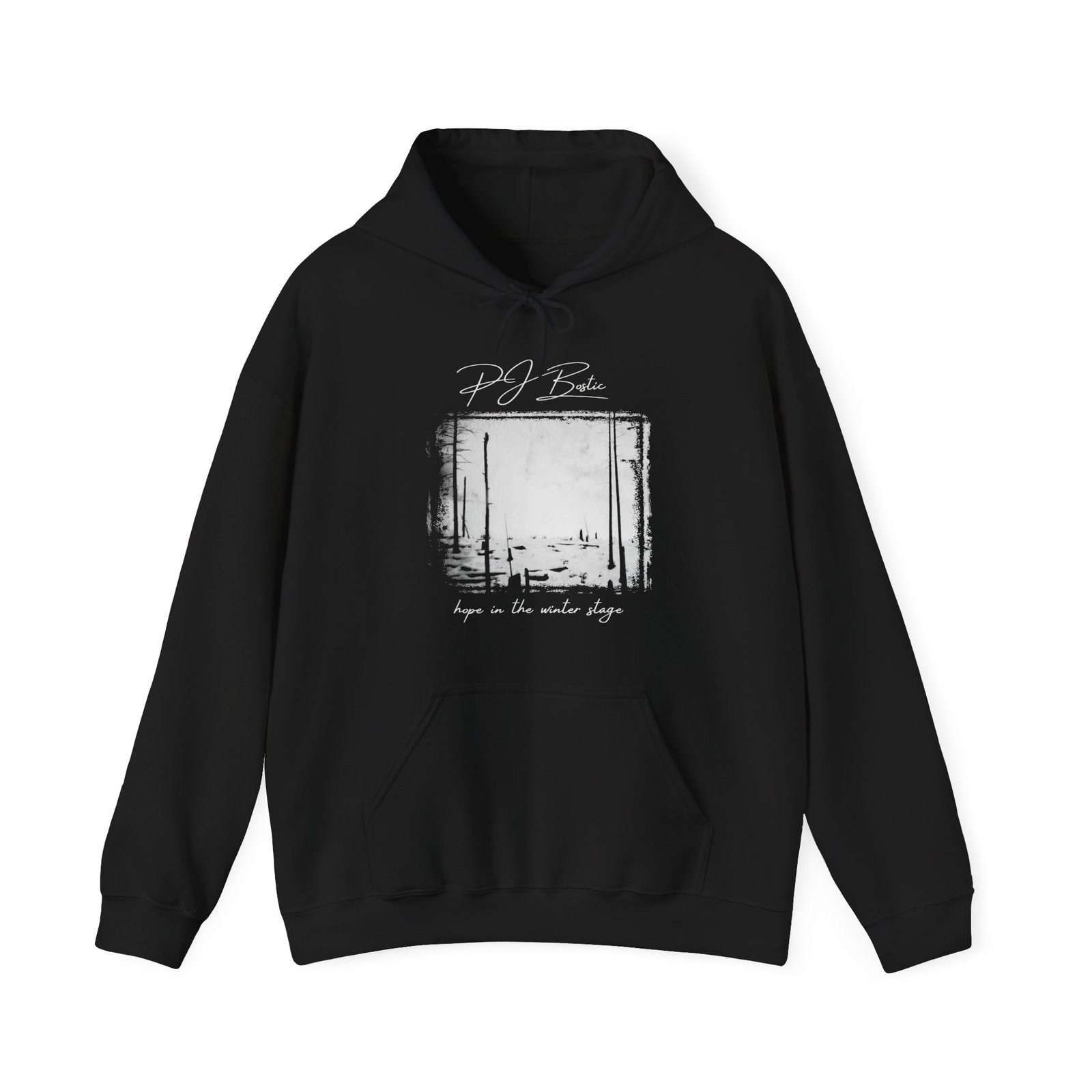 PJ Bostic - Hope In The Winter Stage Pullover Hooded Sweatshirt (2-Sided)