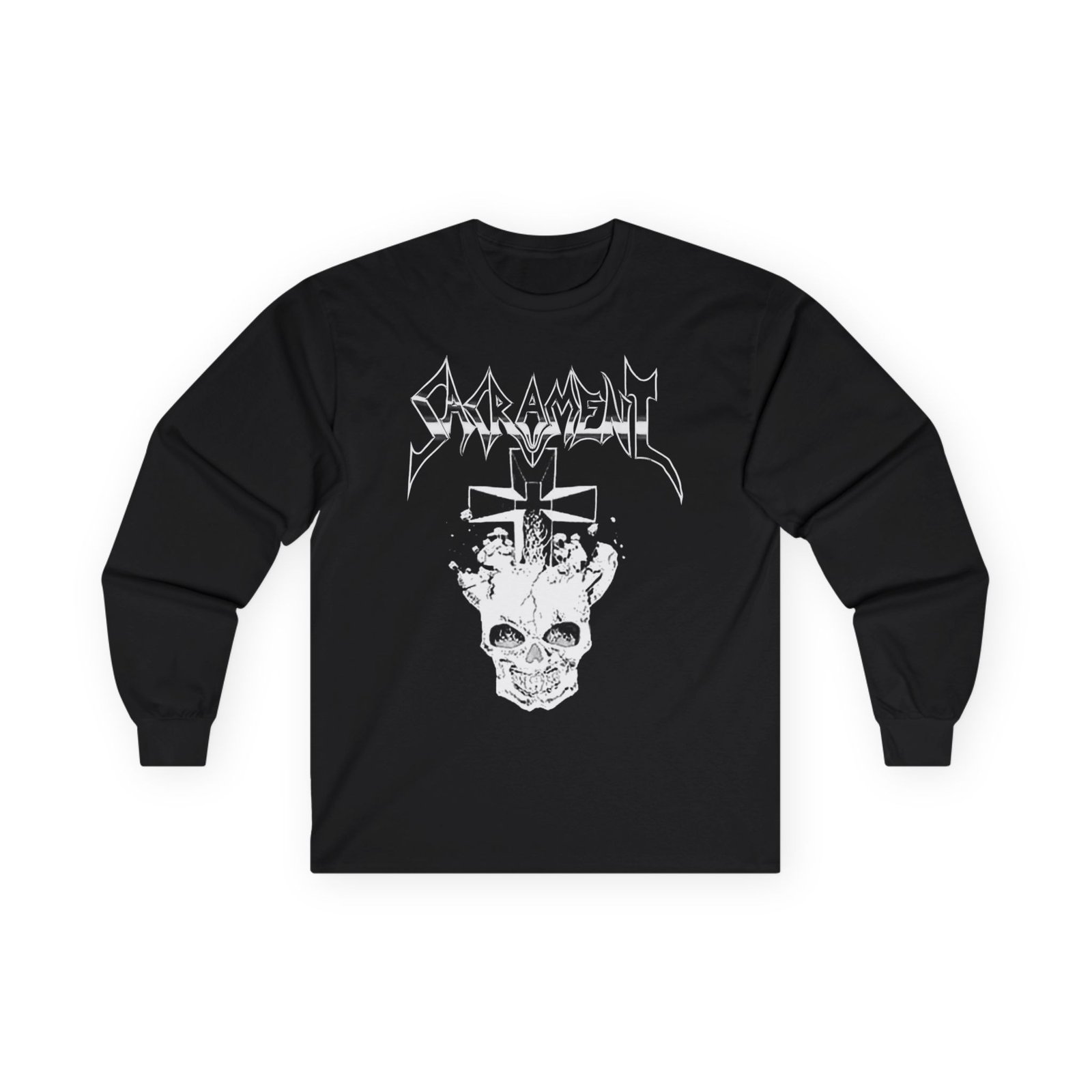 Sacrament - Hellfire Denied (The Charon Collective) Long Sleeve Crewneck Tshirt