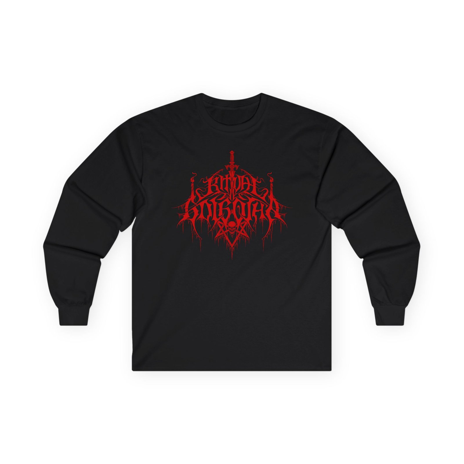 Ritual At Golgotha Long Sleeve Tshirt (2-Sided)