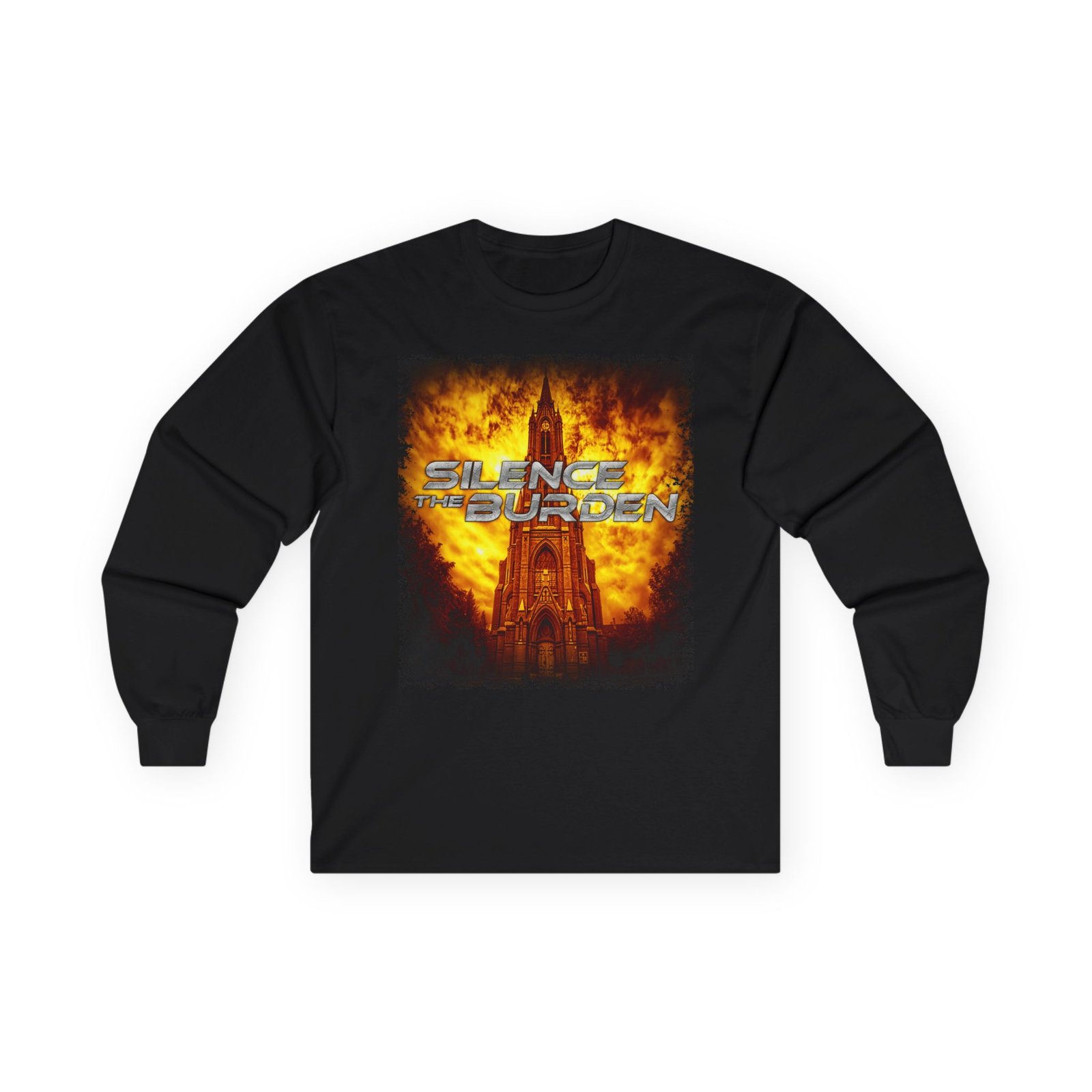 Silence The Burden Cathedral Long Sleeve Tshirt