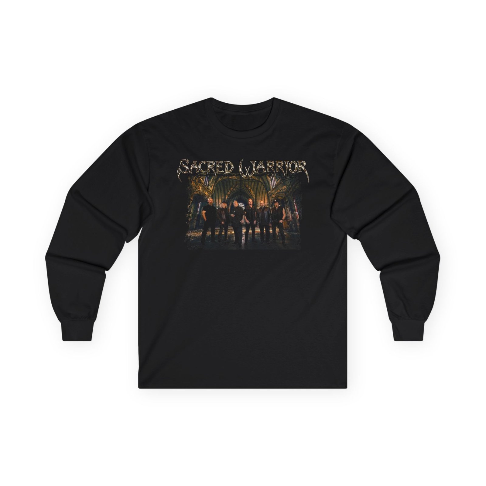Sacred Warrior Cathedral Photo Long Sleeve Tshirt (2-Sided)
