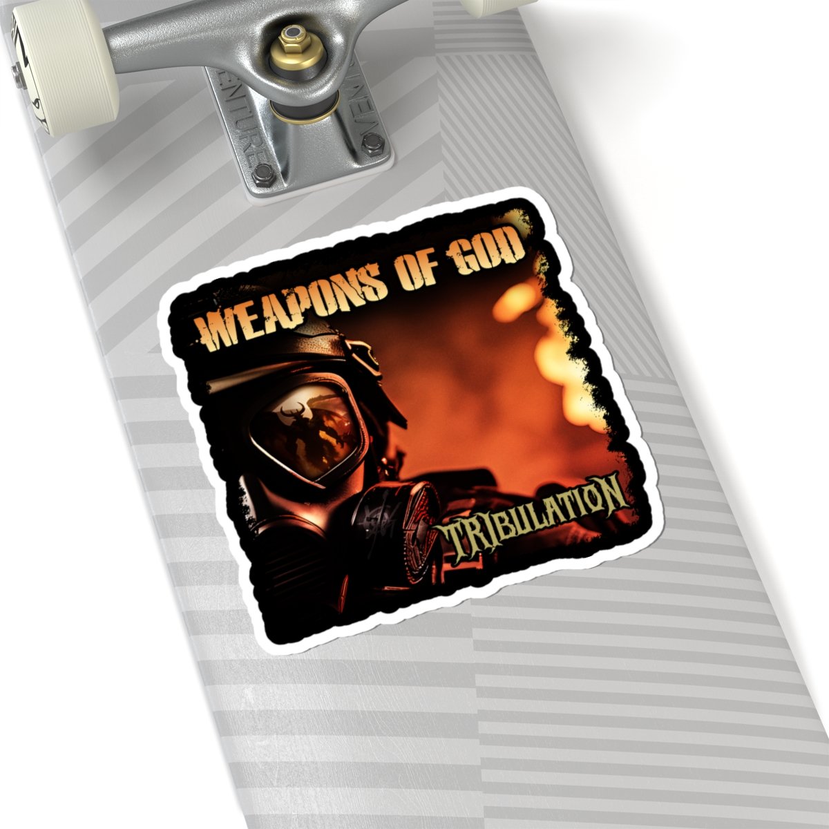 Weapons Of God - Tribulation Die Cut Stickers