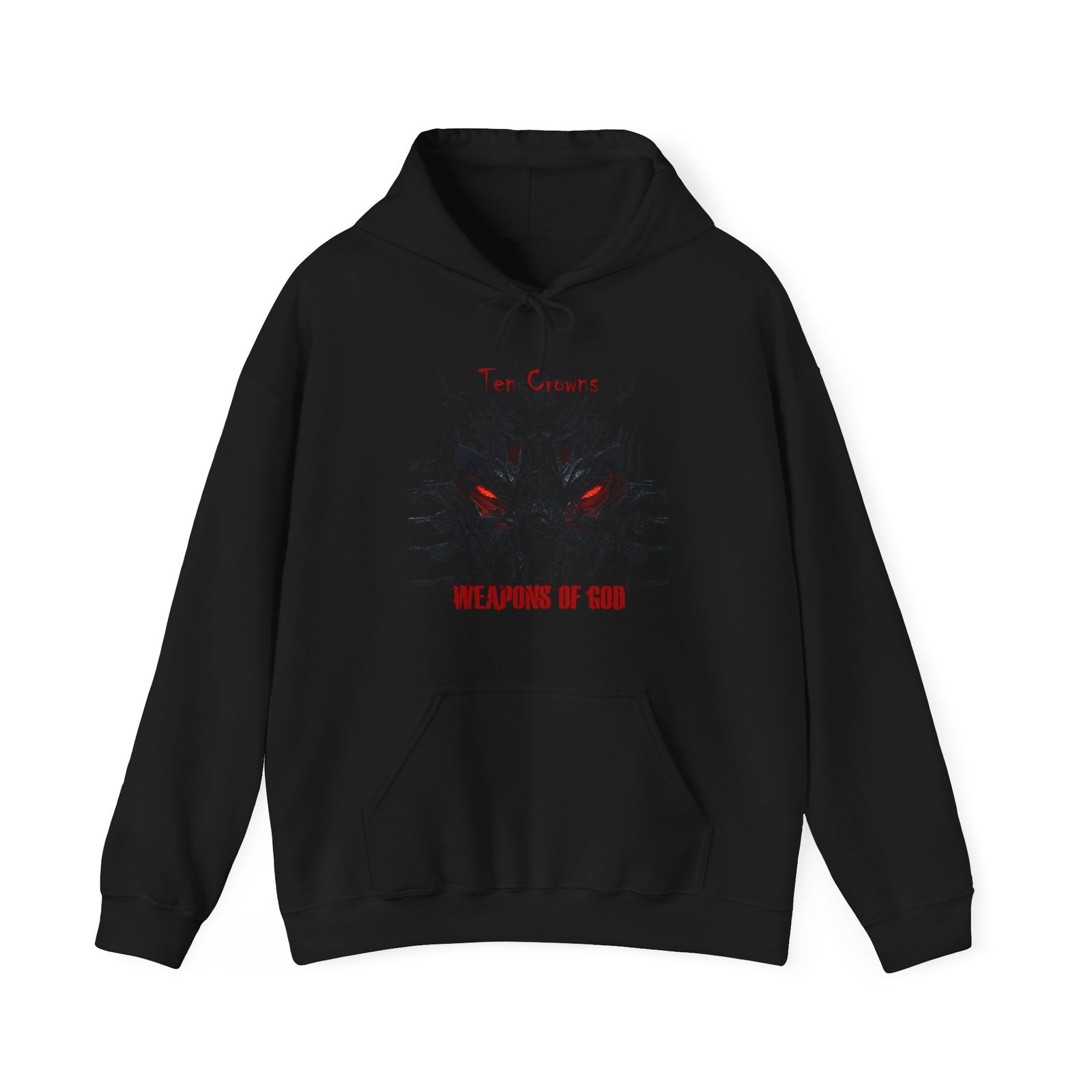 Weapons Of God - Ten Crowns Pullover Hooded Sweatshirt
