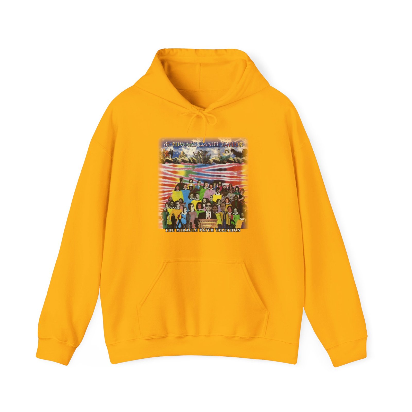 dr. Edward Daniel Taylor - The Miracle Faith Telethon Pullover Hooded Sweatshirt