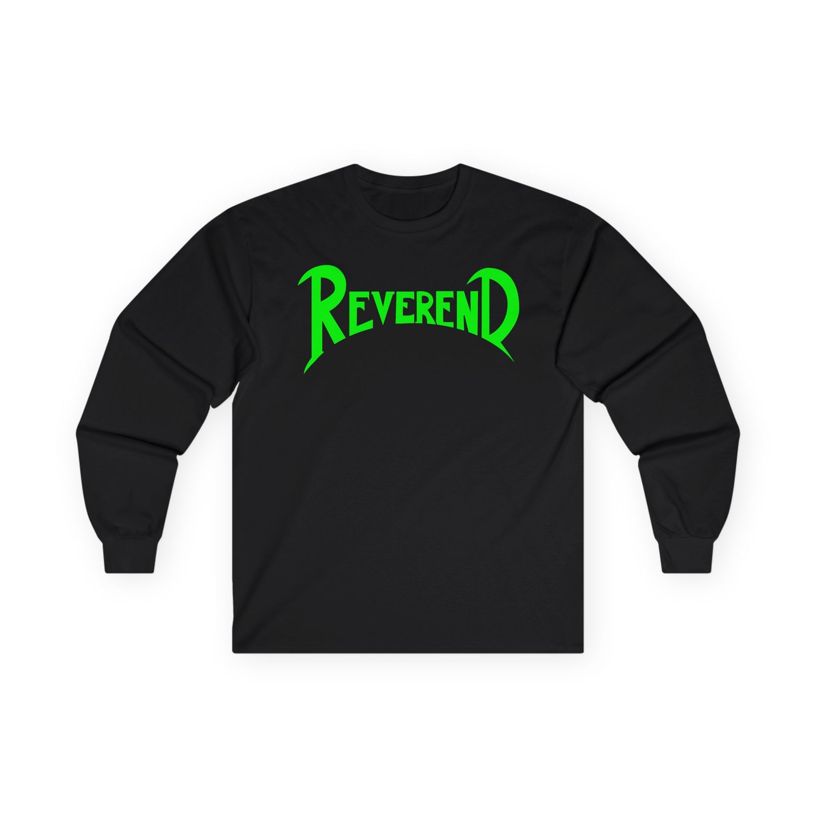Reverend Green Logo Long Sleeve Tshirt