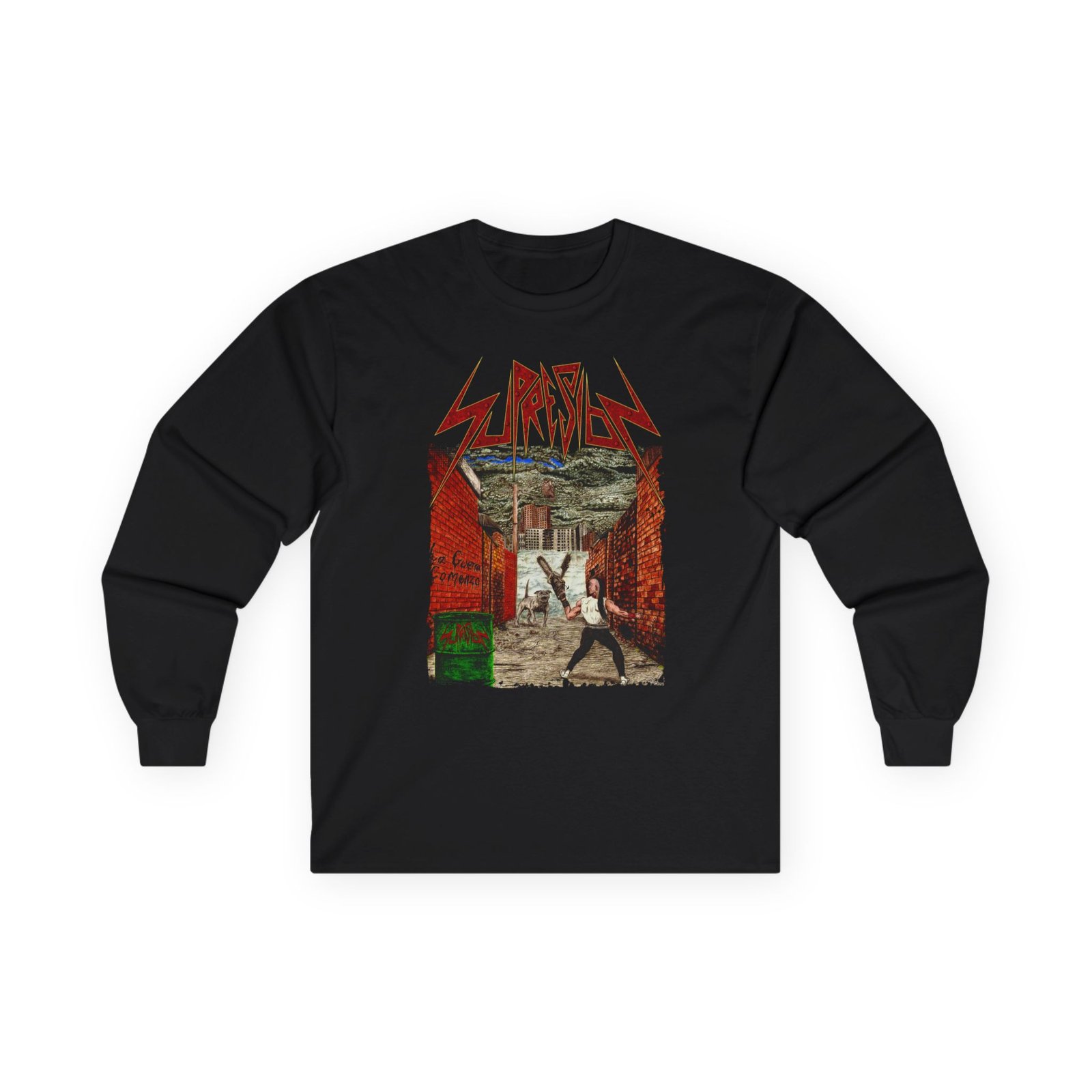 Supresion - La Guerra Comenzo Long Sleeve Tshirt
